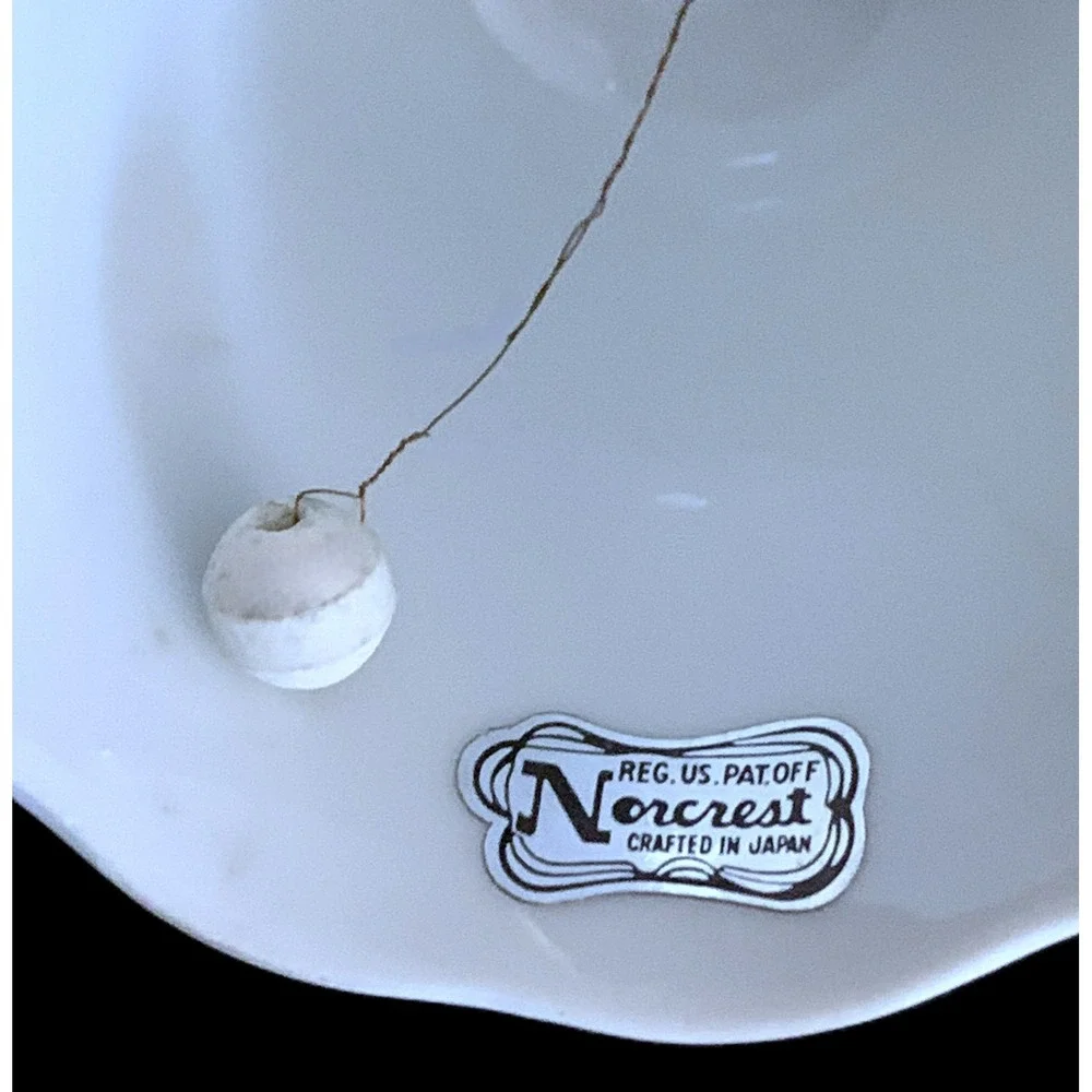 1950's Norcrest Japan MCM Era Silver Rose Dinner Bell 25th Anniversary EXC 5.25